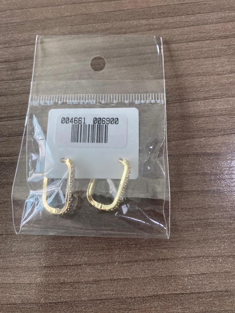 Brinco Clic Cravejado 4661 JCH