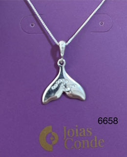 Colar PT Rabo Baleia 6658 JCH