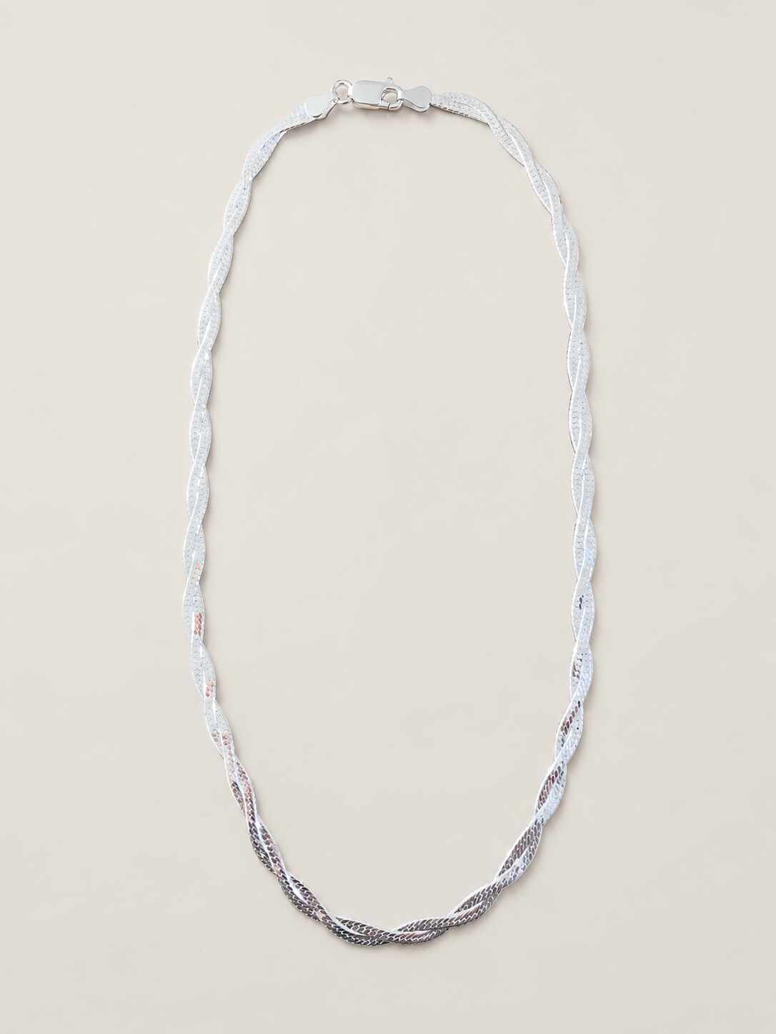 Colar Trança PT 40 cm RP0273
