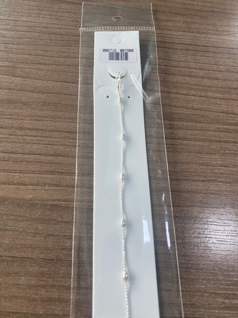 Pulseira Bolinha Prata 6715 JCH