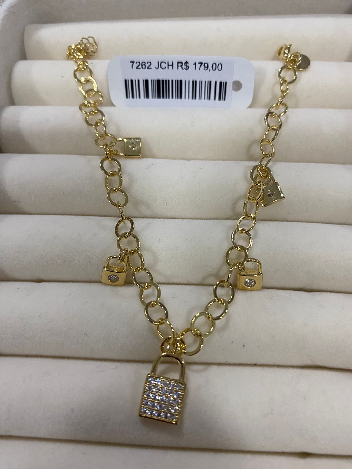 Pulseira Cadeados 7262 JCH