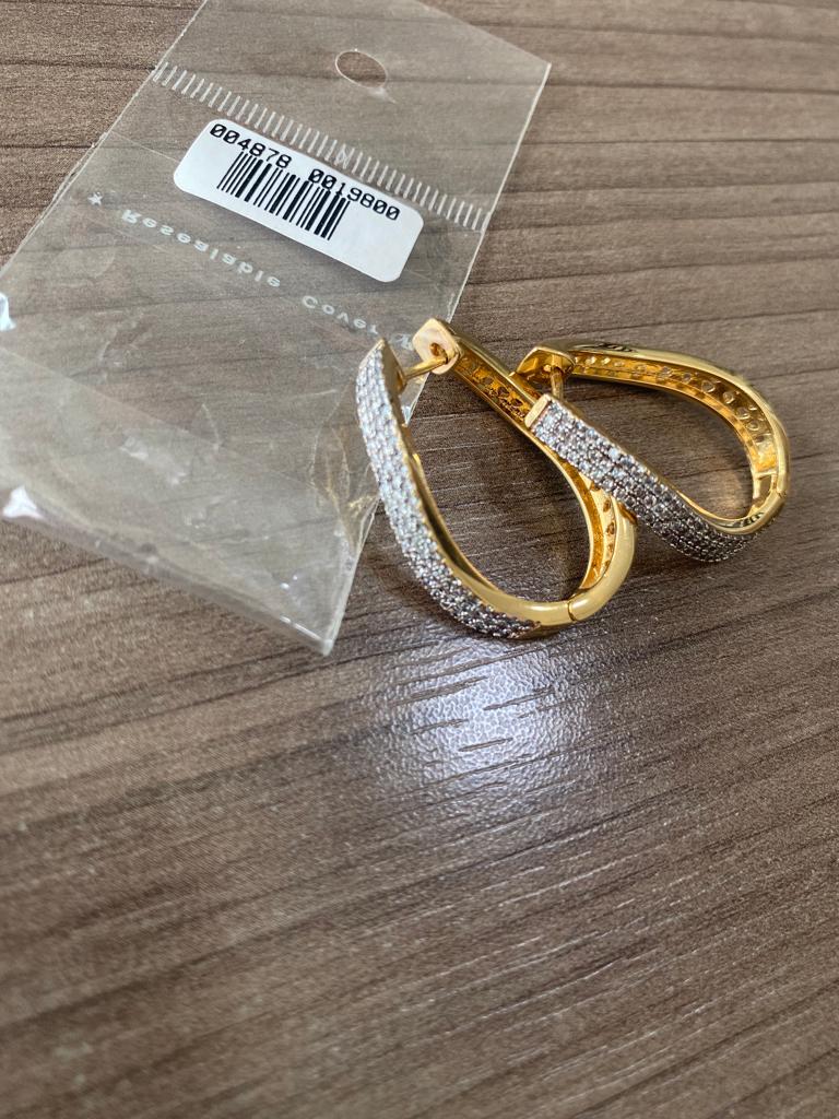 Argola Cristal 4878 JCH
