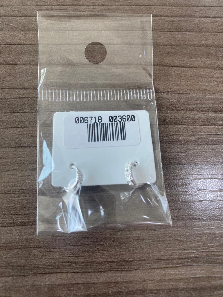 Brinco Clic Prata 6718 JCH