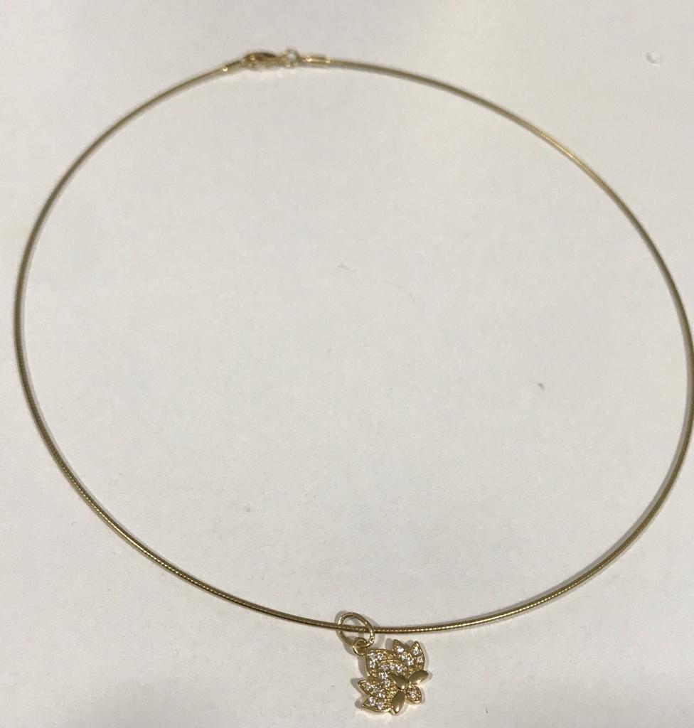 Chocker Flor de Lótus 0700-9010