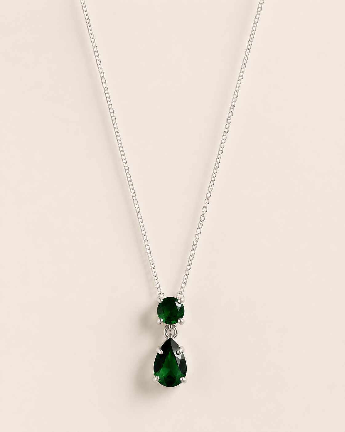 Colar FP Gota Esmeralda 0702-4851
