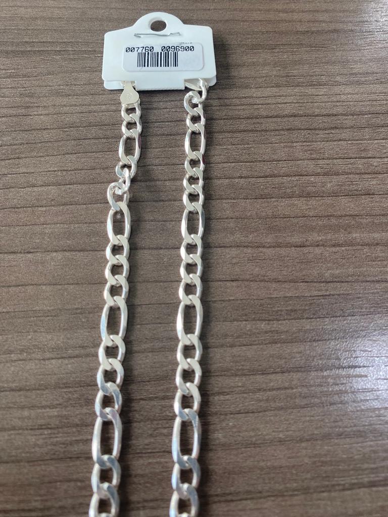 Corrente Prata Masculina 7760 JCH