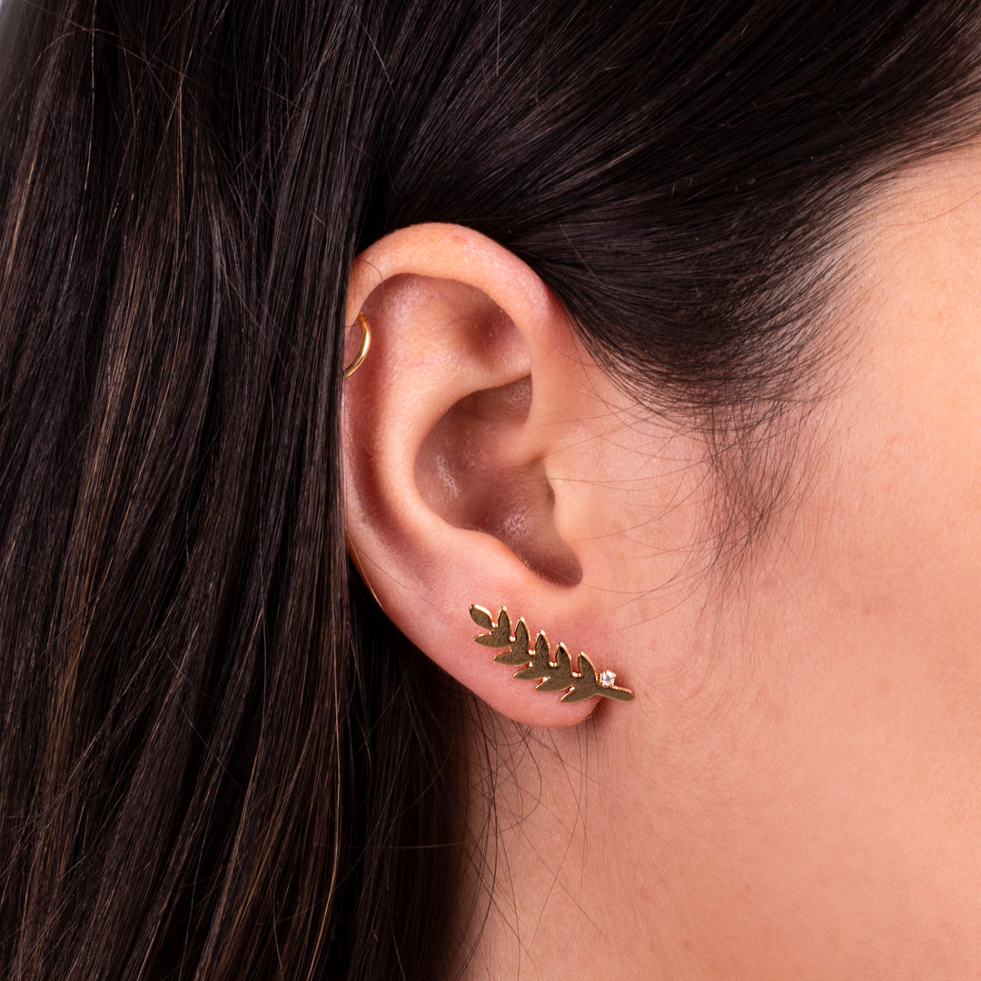 Ear Cuff Folha 0500-9958