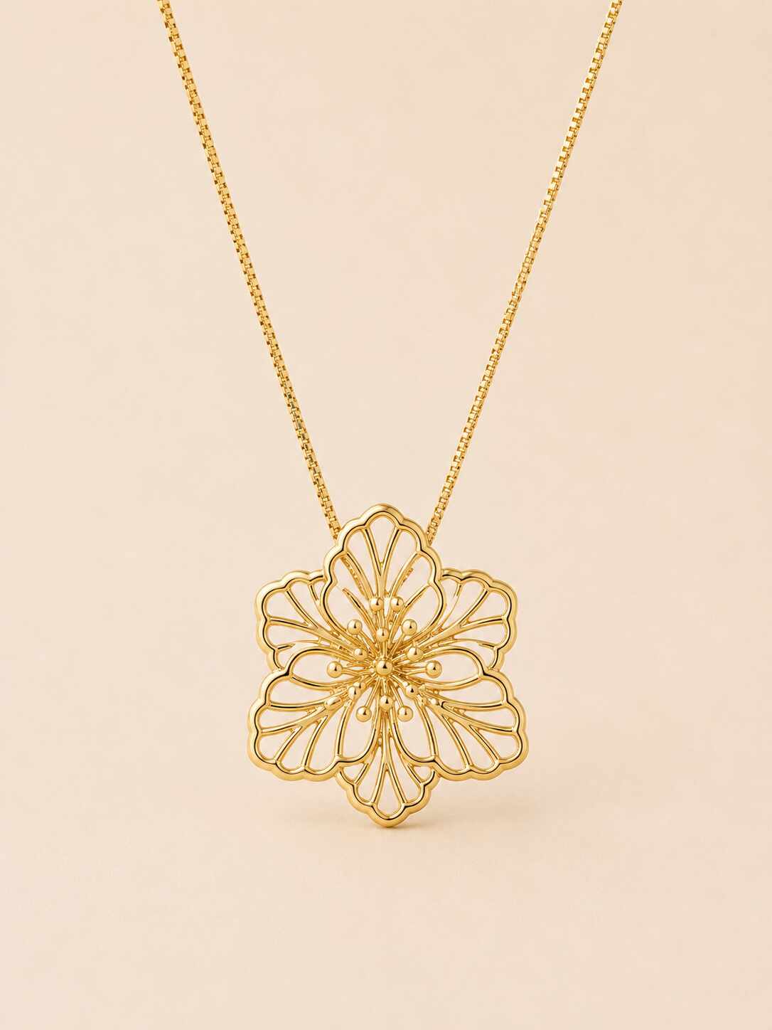Gargantilha Flor 0701-5143