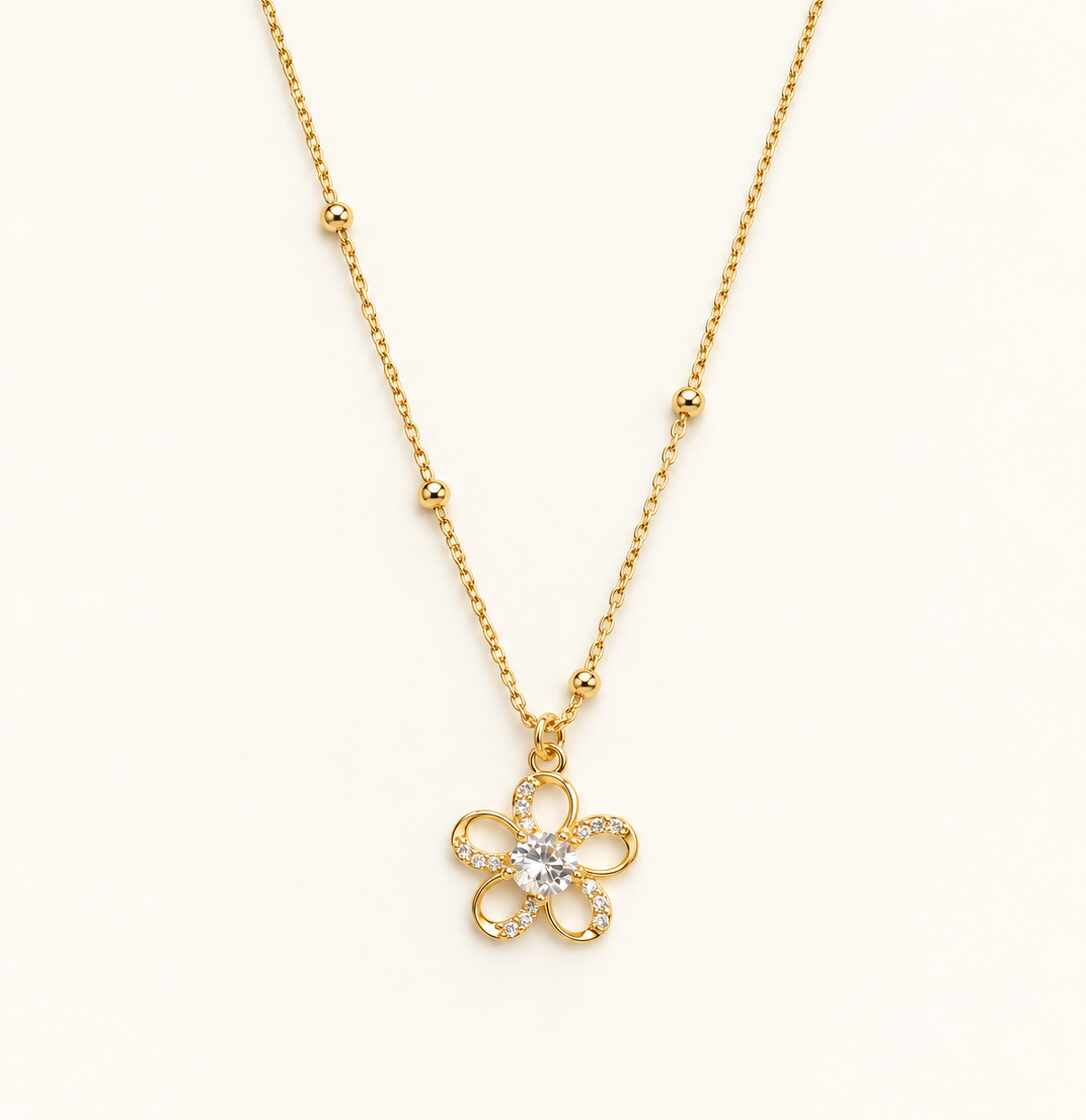 Gargantilha Flor 0702-2353