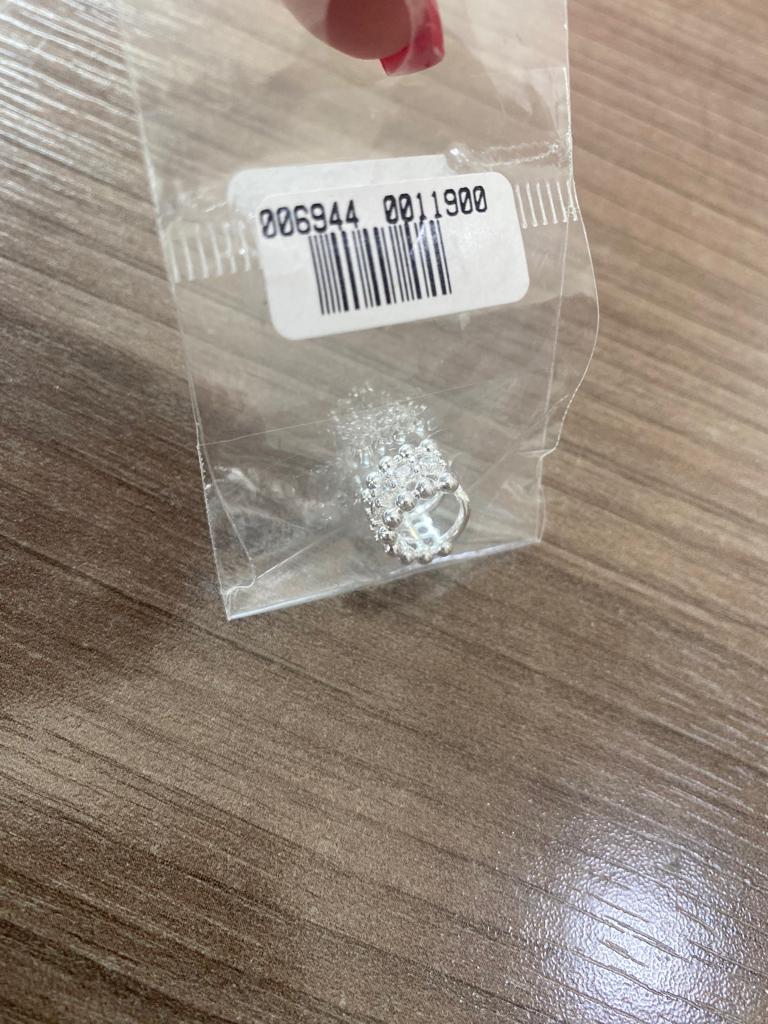 Piercing Bolinha Prata 6944 JCH
