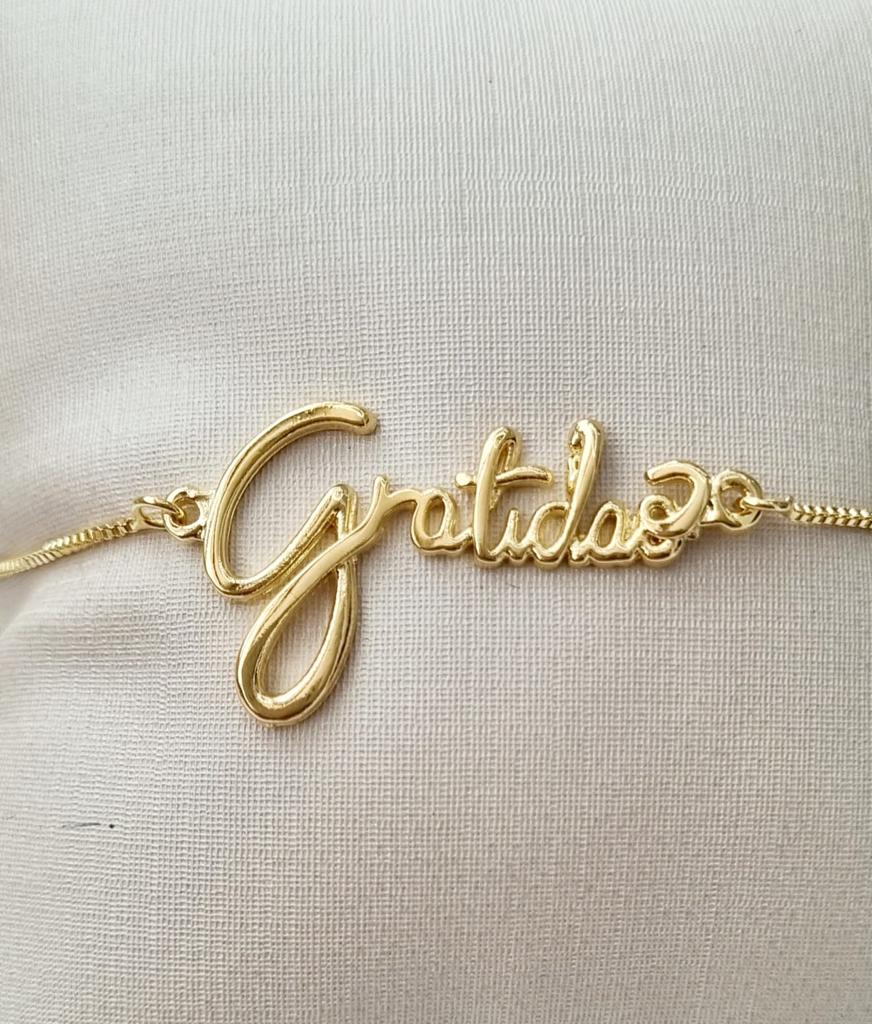Pulseira 0900-1575 GRATIDÃO