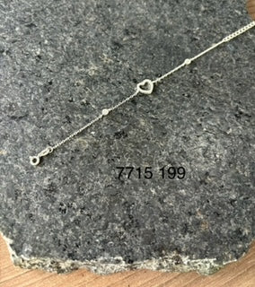 Pulseira PT Coração 7715 JCH